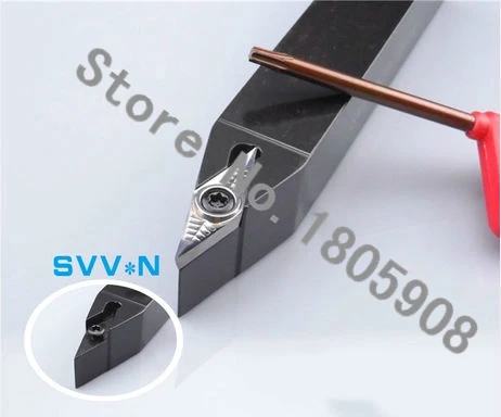 

Металлический токарный станок SVVCN1212H11 12*12*100 мм, режущий инструмент, токарный станок с ЧПУ, токарные инструменты, внешний токарный инструмент...