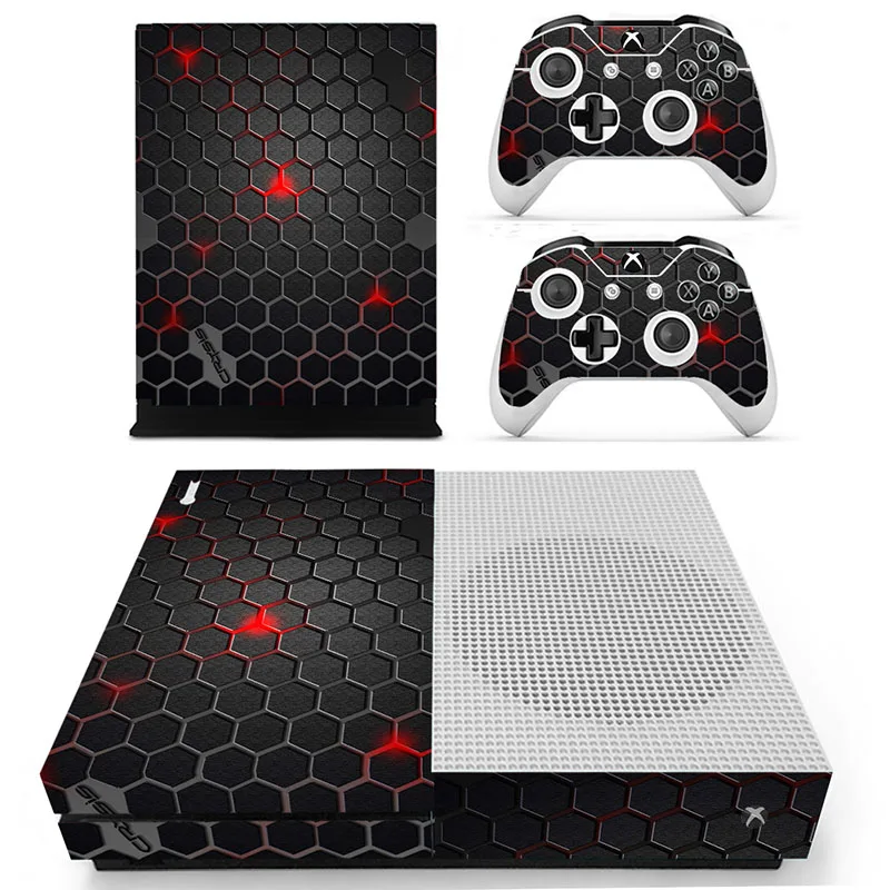 Модные Черные виниловые наклейки для Xbox One S кожи новая модель консоли и 2