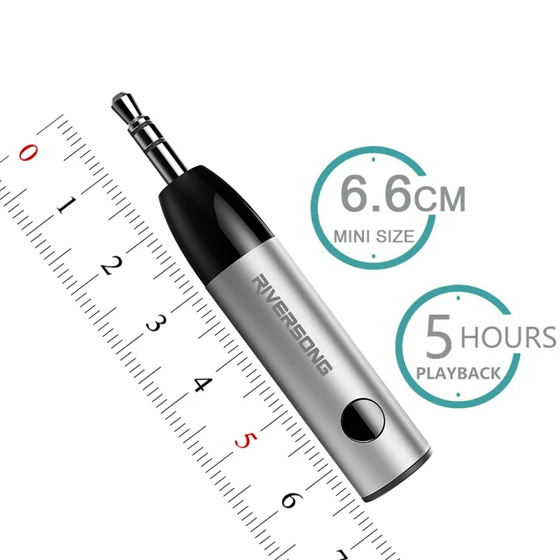 Отель Riversong 3 5 мм мини-джек Bluetooth аудио приемник беспроводной музыка