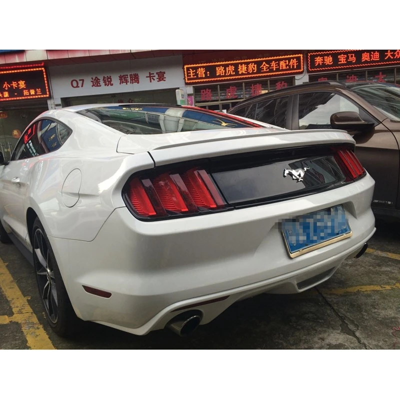 Форма автомобиля подходит для Ford Mustang Coupe 2015-2017 качество ABS Материал крыло