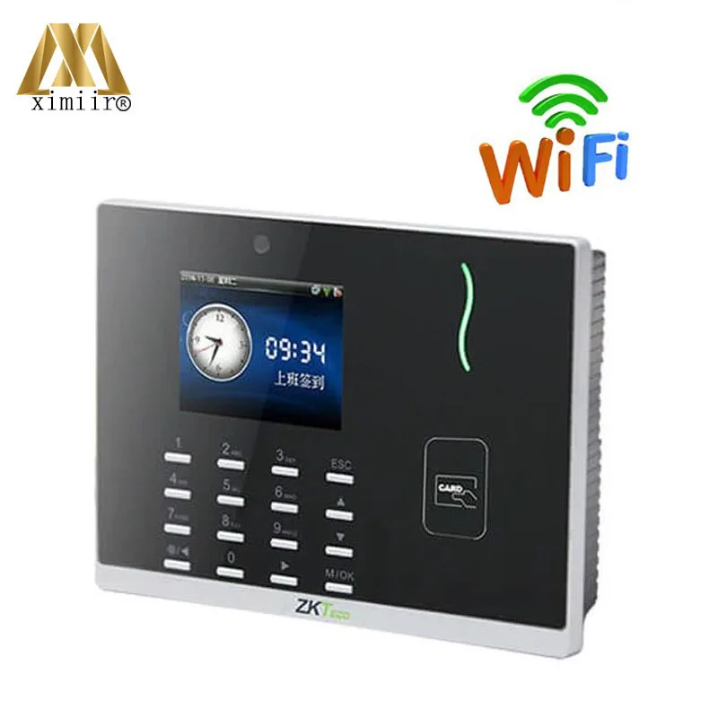 Высокая Емкость пользователя Новое прибытие карты посещаемость времени ZK SC800 с 13