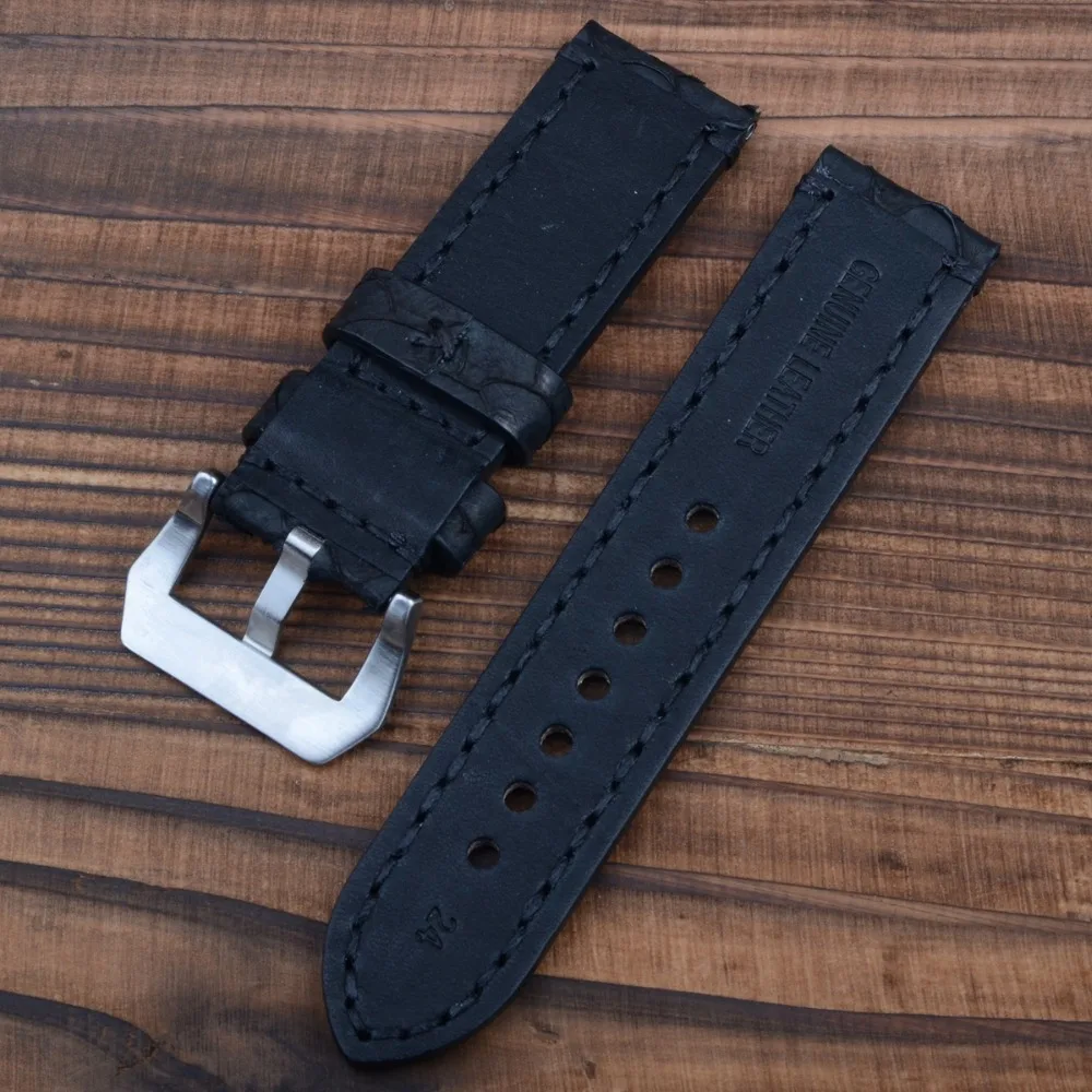 Ремешок для часов из натуральной кожи ручной работы 24 мм|watchband leather|leather lariatleather round