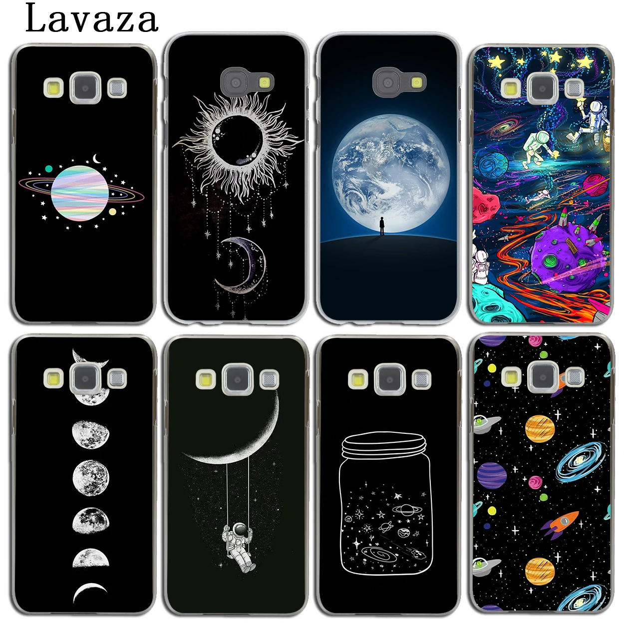 Lavaza Space Love солнце и луна звезда рисунок чехол для Samsung Galaxy Note 10 8 9 A9 A8 A7 A6 плюс 2018 A2 A3