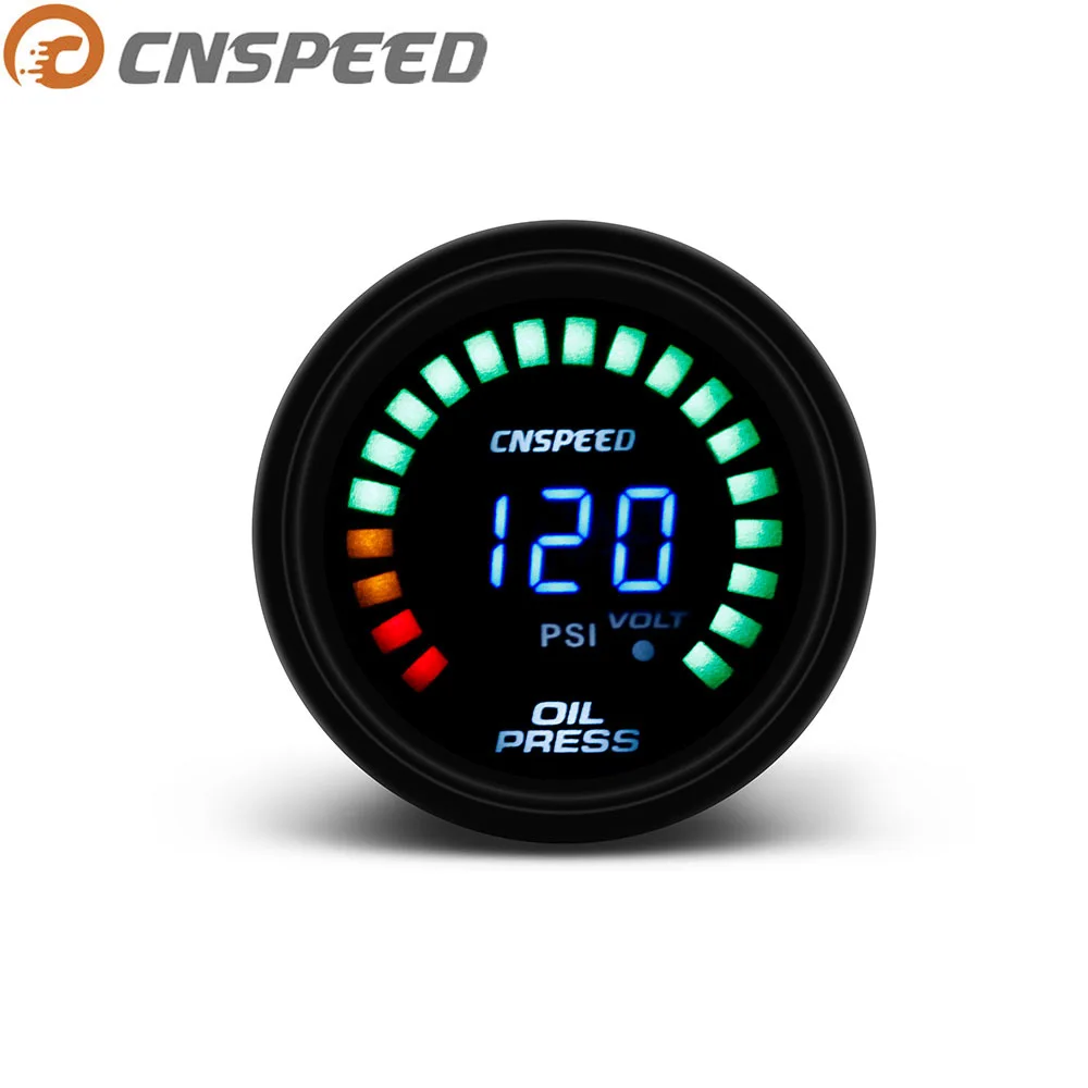 Автомобильный масляный пресс CNSPEED YC101343 измеритель давления масла В гоночном
