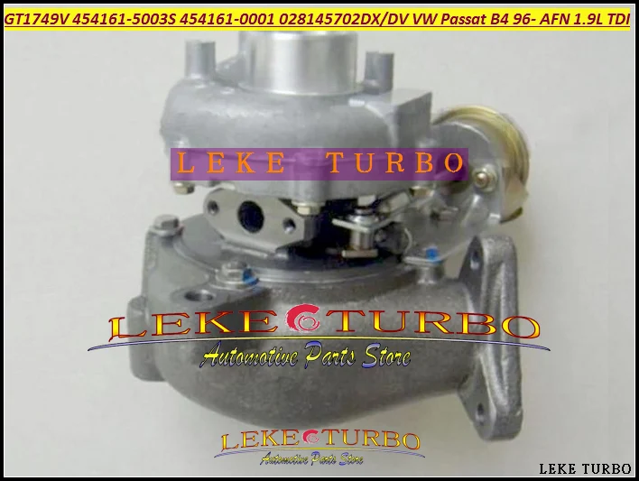 Бесплатная доставка GT1744V GT1749V 454161 454161-0003 028145702DX турбонагнетатель турбо для Volkswagen VW