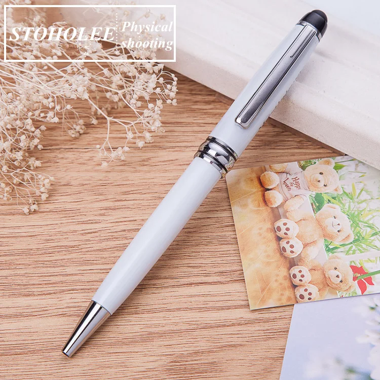 Шариковая ручка все металлические емкостные Ручки средний наконечник 0 7 мм