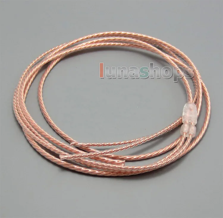 

LN004810 Bulk 1.2m Pure PCOCC Headphone Earphone Cable DIY Custom or repair earphone wire
