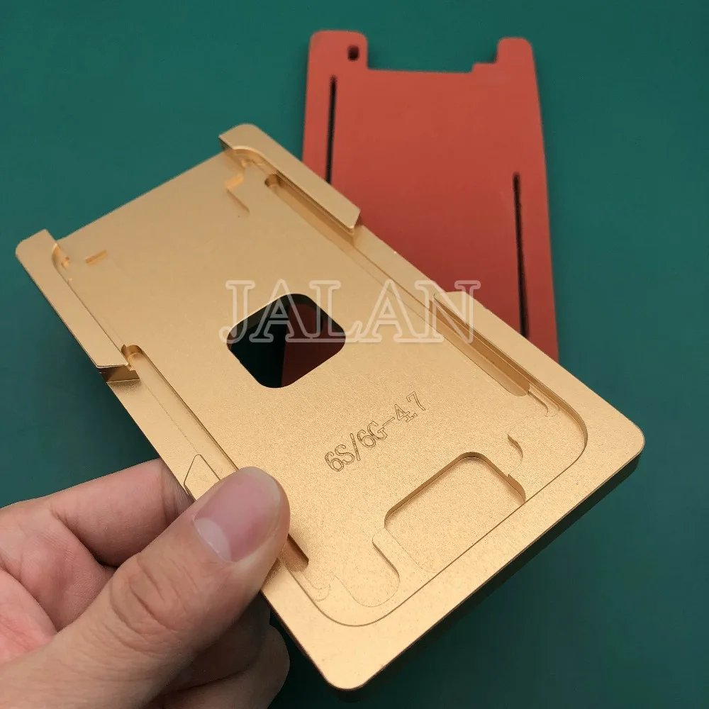 Прецизионная алюминиевая форма для ламинатора iphone 6G 6S переднего стекла с рамкой