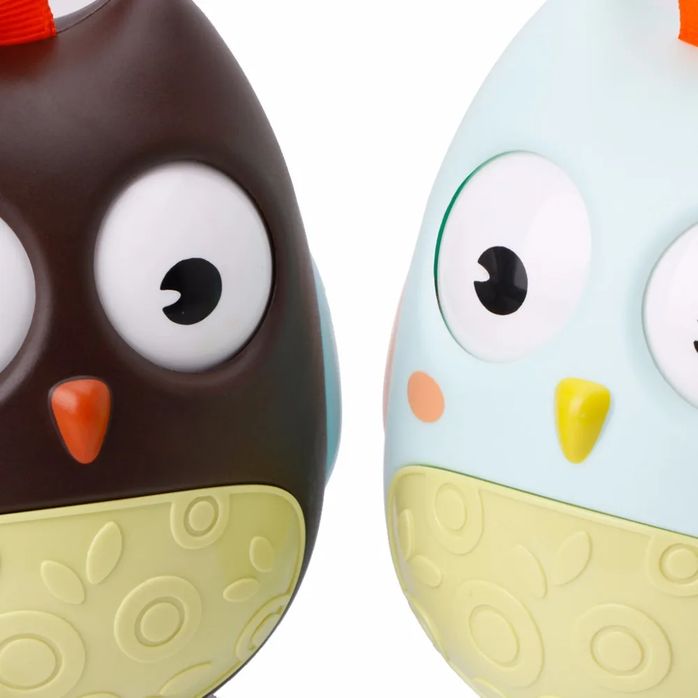 Симпатичная игрушка погремушка в виде совы с движущимися глазами|toys toys|toys toys toystoys