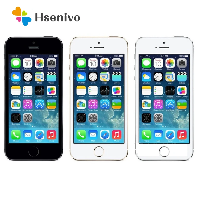 Apple iPhone 5S,, сотовые телефоны, двухъядерный, " ips, б/у телефон, 8MP, 1080 P, смартфон, gps, iPhone5s, разблокированный телефон, отремонтированный