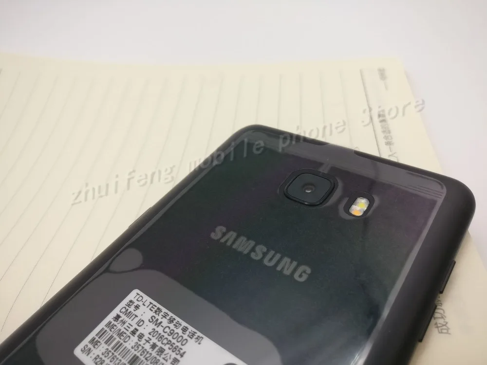 samsung Galaxy C9 Pro C9000 6 ГБ ОЗУ 64 Гб ПЗУ LTE Восьмиядерный 16 МП камера 6 дюймов 4000 мАч батарея сотовый телефон