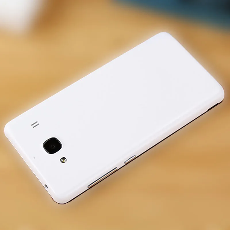 Matte white AAA Redmi 2 задняя крышка для Xiaomi Redmi2 задняя крышка чехол батарея задняя дверь с кнопкой питания для Redmi 2 крышка батареи - Цвет: Matte white