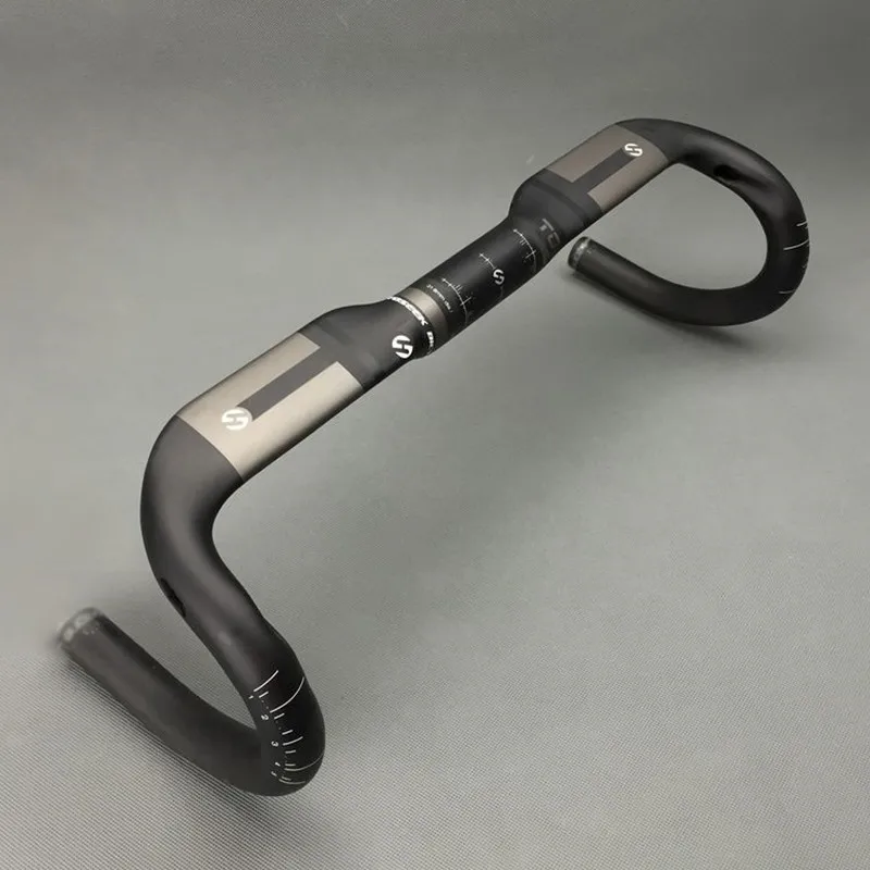 420mm Руль велосипеда Углеродные велосипедные Рули углеродное волокно руль велосипеда бар конец аксессуары для велосипедов, мотоциклов, горных велосипедов-части горного велосипеда - Цвет: 420mm