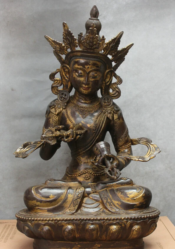 

Быстрая доставка USPS в США S2236 27 дюймов стандартная статуя Будды богини ваджрадхара ваджрабхайрава