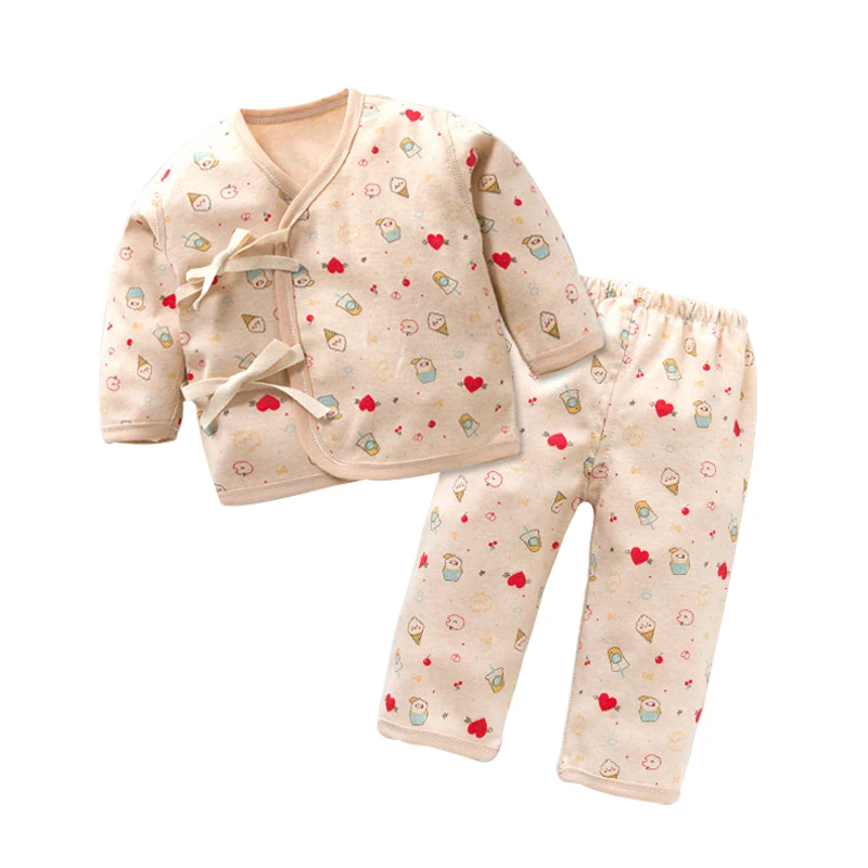 New Cat Newborns Clothes Set Cotton Cartoon Print Baby Girl Soft Born Infant Boy Clothing Gift | Детская одежда и обувь