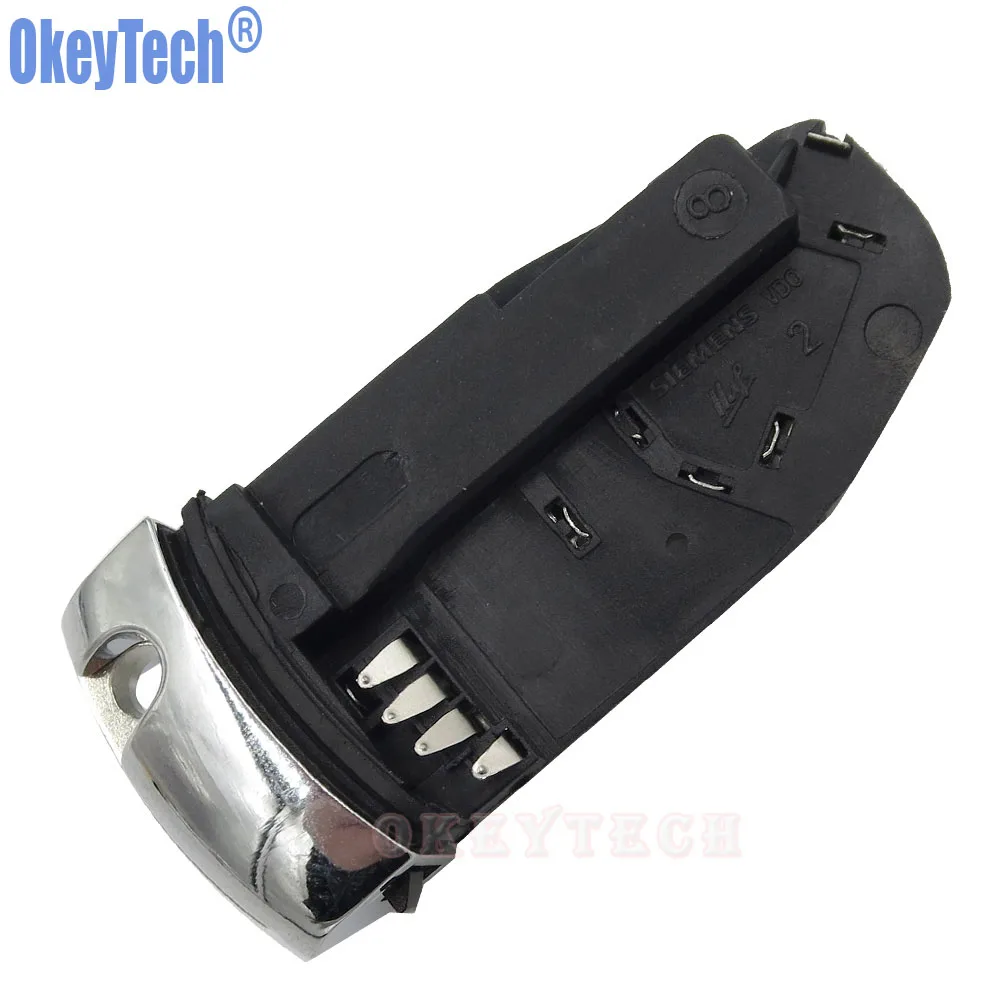 Автомобильный держатель для ключей OkeyTech + ключ Mercedes Benz MB E C R CL GL SL CLK SLK Chrome Smart Remote