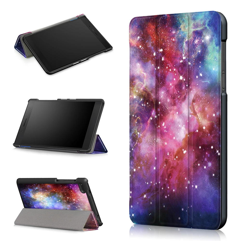 Чехол для Lenovo Tab 7 Essential Tablet складной чехол-подставка из искусственной кожи чехол с