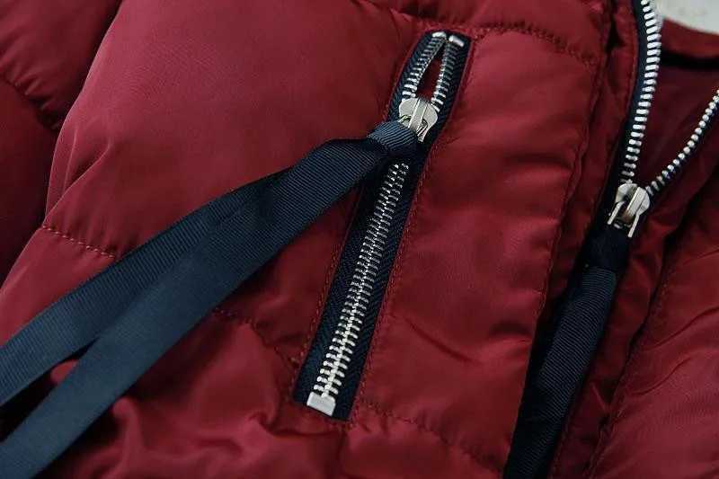 Зимняя женская ватная куртка верхняя одежда размера плюс 5XL утолщенное