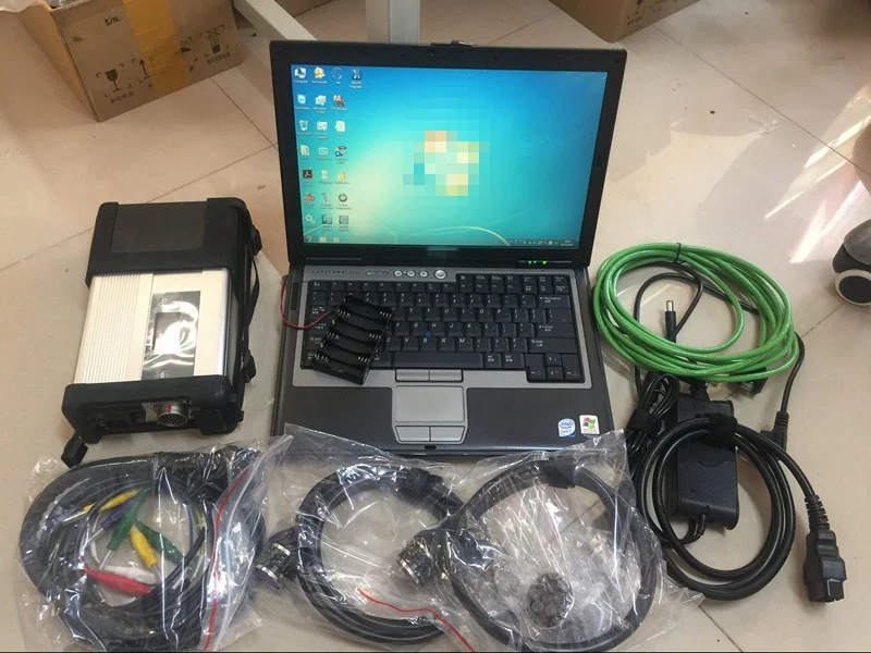 MB Star C5 sd connect c5 с V06.2021 программным обеспечением 320 Гб HDD D630 ноутбук для автомобиля и