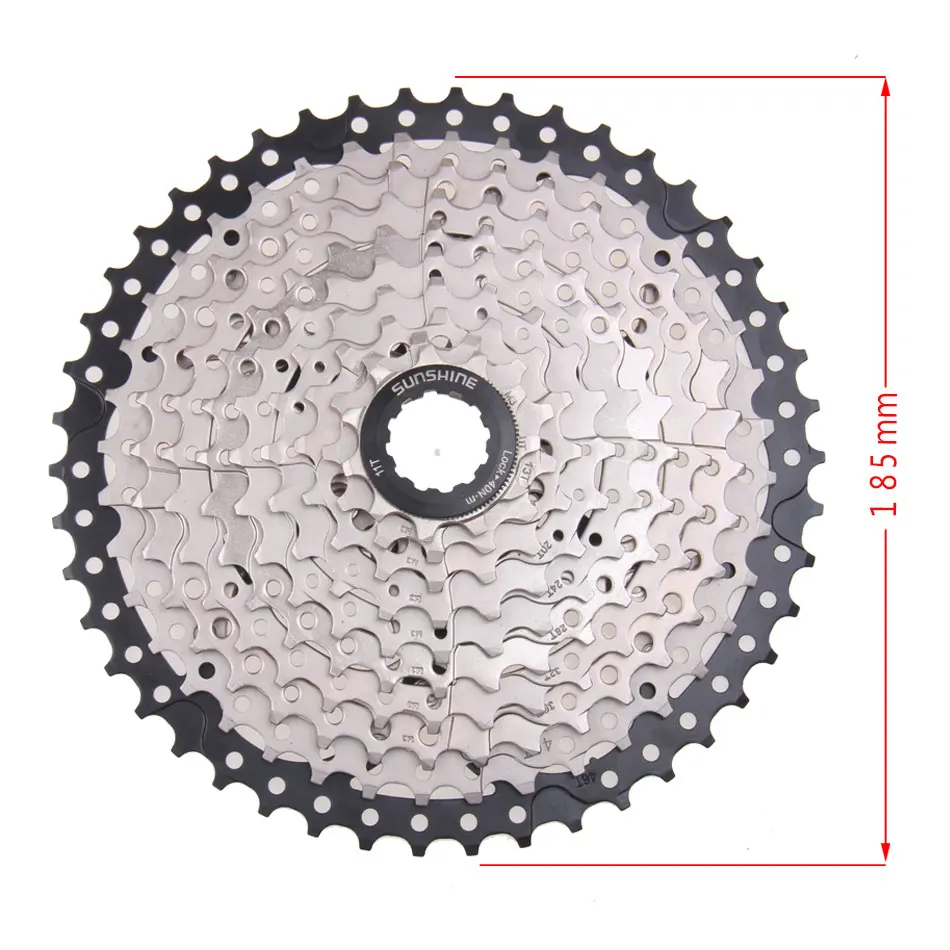 Кассета маховых звездочек для горного велосипеда SHIMANO m590 m6000 m610 m780 X9 11 46T 10