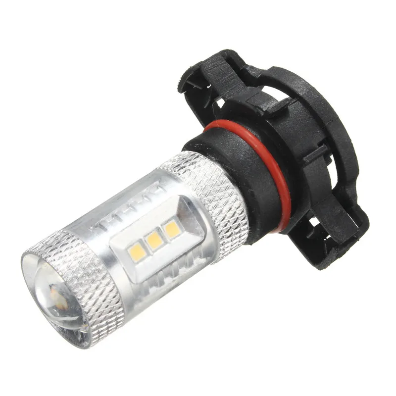H16 6W чистый белый 15 SMD светодиодный автомобиль фары 6000K 550Lm 2323 чипы Противотуманные
