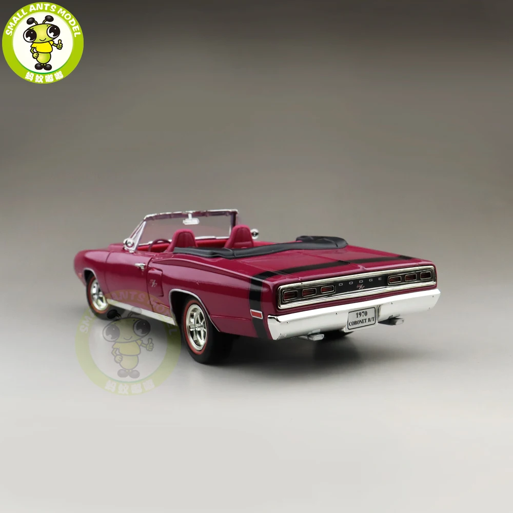 1/18 1970 DODGE CORONET R/T Road Signature литая модель автомобиля игрушки для мальчиков и девочек подарок