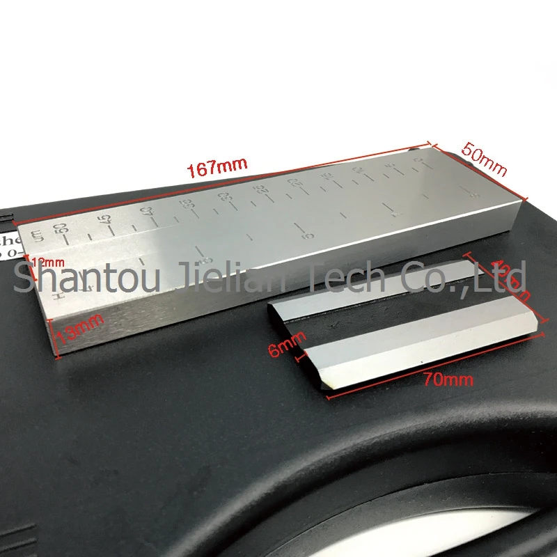0-50um Stainless Steel PUSHEN Single Groove Fineness of Grind Gauge Hegman For Coating | Инструменты