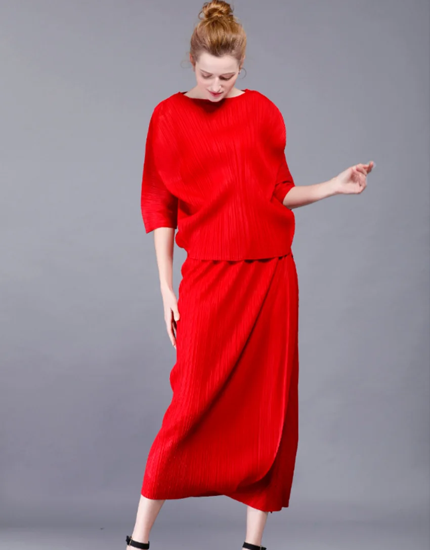 Changpleat летняя коллекция 2017 Для женщин наборы miyake плиссированные необычного