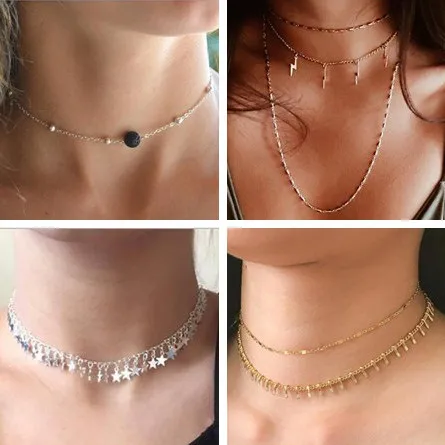 Женское многослойное ожерелье с кисточками Tenande и кулоны в простом стиле