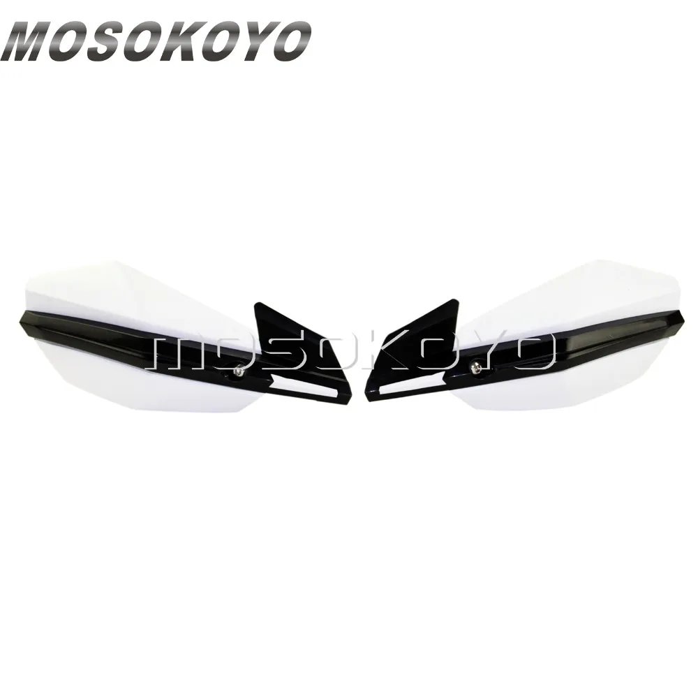 7/8 &quot1-1/8&quot MX Enduro защита для рук Белый Мотокросс кисти Защита 450 SX-F 250 SX 200 EXC XC-W TE300