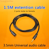 chenghaoran 3 poles jack 3 5 mm aux extension cable headphone for iphone 6 6s xiaomi redmi 5 plus huawei p20 lite audio cable