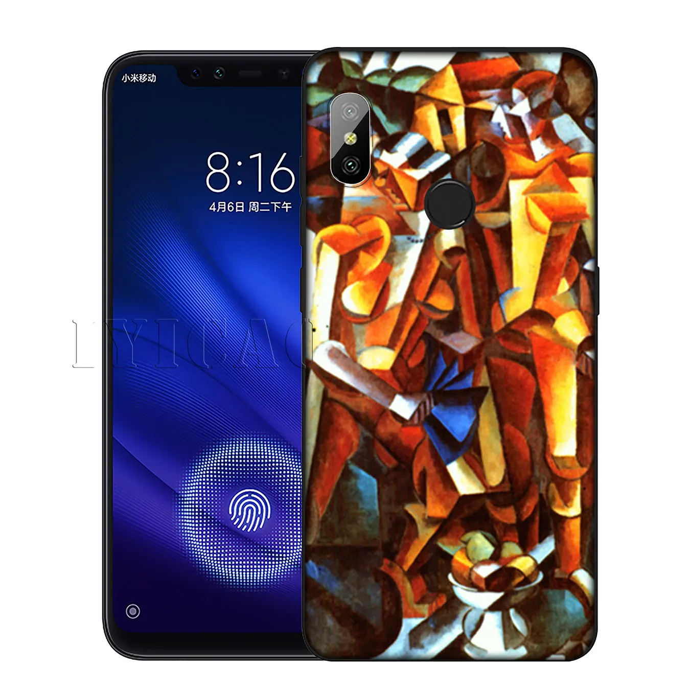 IYICAO Pablo Picasso силиконовый мягкий чехол для Xiaomi Redmi 6A 5A Note 8 7 4 4X 5 Plus 6 Pro черный из