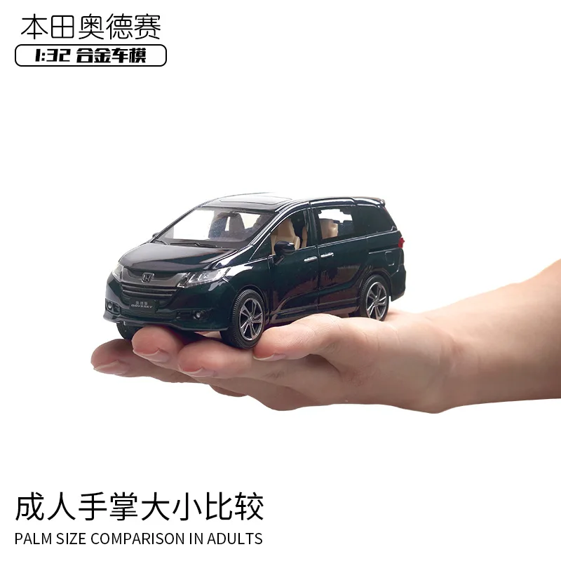 1:32 Honda Odyssey light belt pull-back Автомобиль Моделирование сплав модель автомобиля ремесла