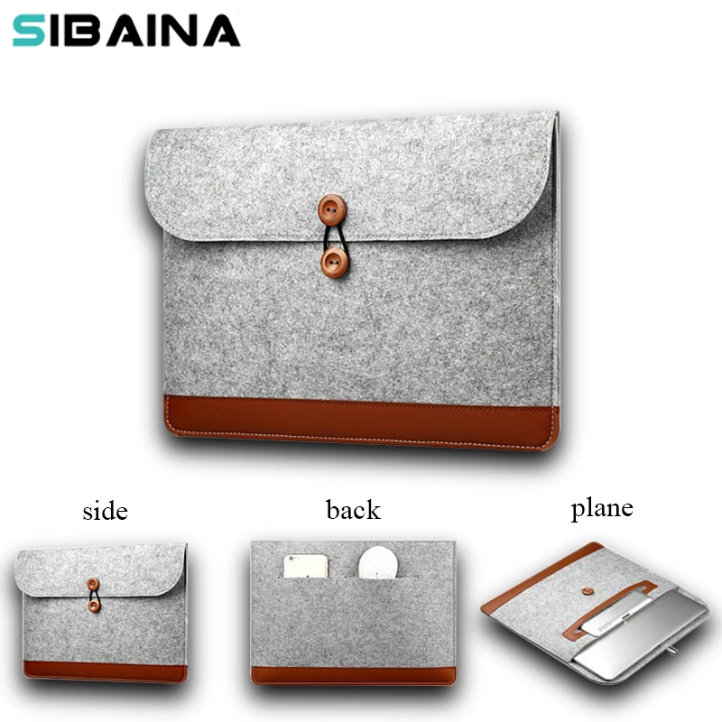 Шерстяная фетровая сумка для ноутбука Macbook Air 11 12 13 15 Pro Retina 6 3 4 &quot Fundas Pulgadas|bag for macbook