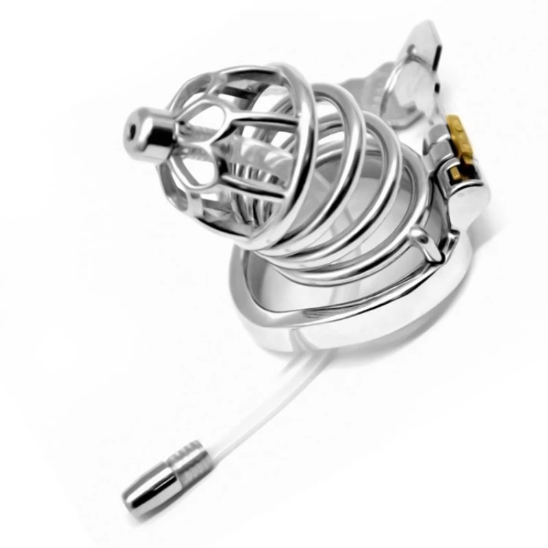 Новинка 2020 Мужская клетка верности с катетерами кольцо для дуги сверхдлинная