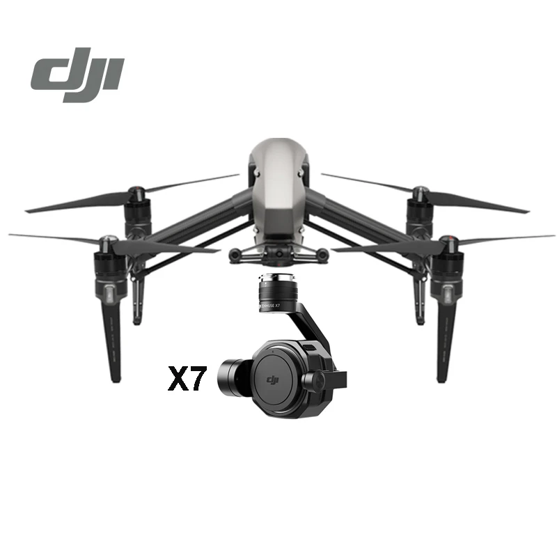 Дрон DJI Inspire 2 RC вертолет с камерой Zenmuse X5S или Zenmuse X7 5,2 k