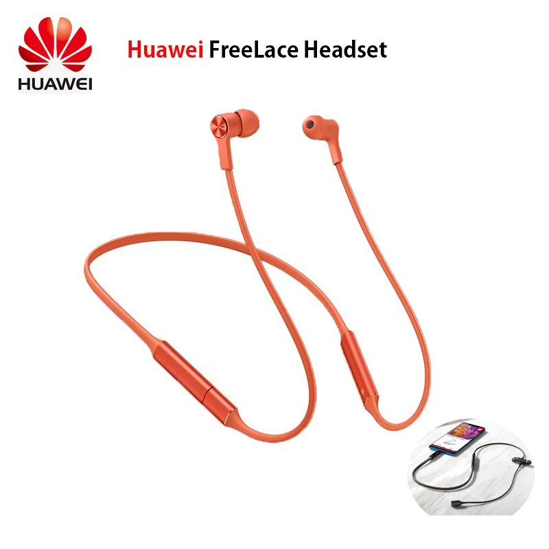 Оригинальный huawei FreeLace спортивный водонепроницаемый в уши Bluetooth для наушников