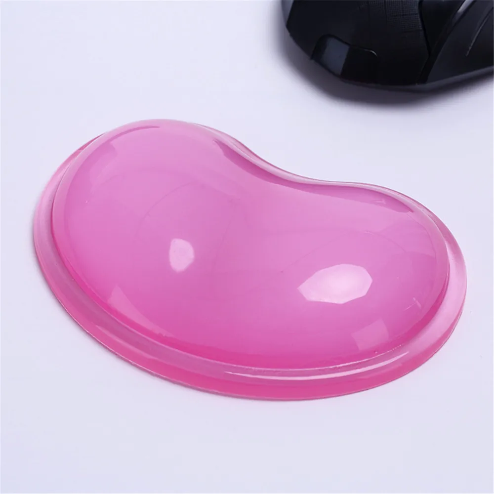 Computer Mini Mouse Pad with Wrist Rest Gaming Support Portable Silicone Mice Mat Gel | Компьютеры и офис
