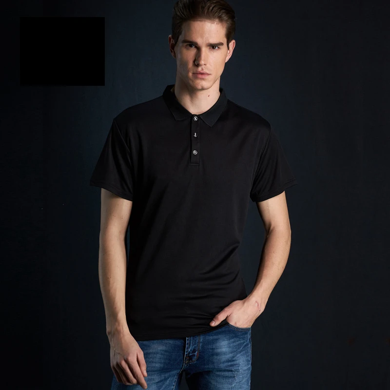 Sportswear Polo Shirts Men Summer Quick Dry Polos Slim Fit Casual Solid Short Sleeve Shirt | Мужская одежда