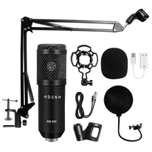 Professional bm 800 Condenser Microphone 3.5Mm Wired Bm-800 karaoke BM800 Recording Microphone for Computer Karaoke KTV
