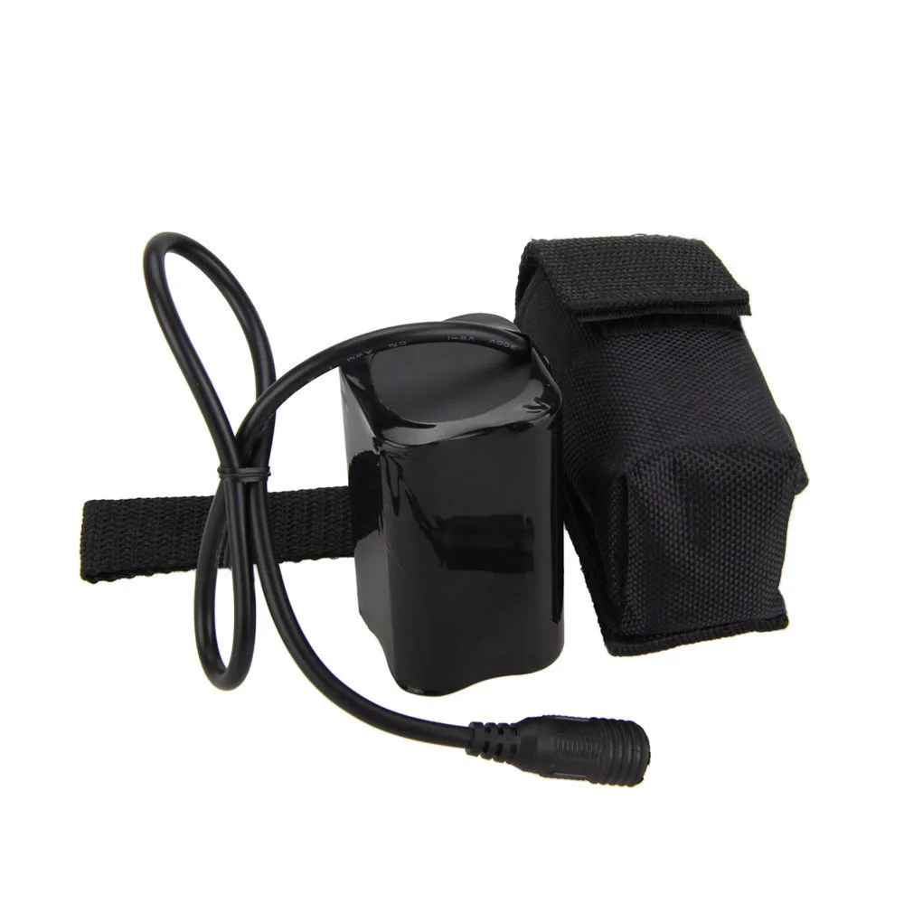 2019 Новый 8 4 V USB Перезаряжаемый 12000mAh 4X18650 Аккумулятор для велосипедного света