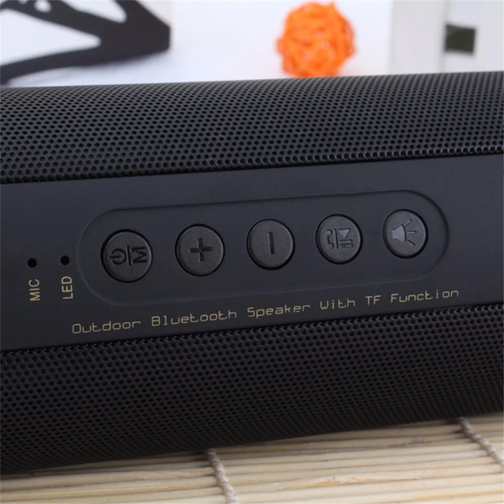 Профессиональная IPX7 Водонепроницаемая уличная HIFI колонка Беспроводная Bluetooth