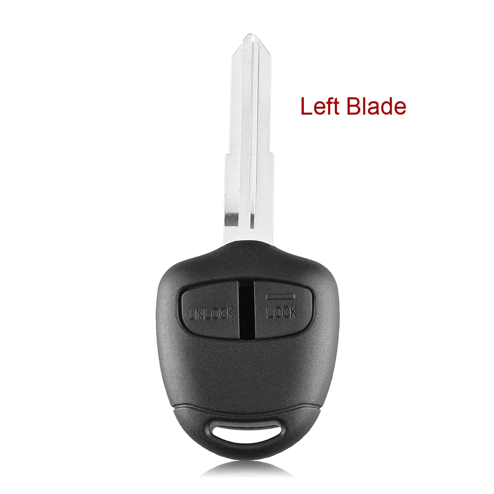 DANDKEY 2 кнопки дистанционного ключа оболочки Uncut Blade для Mitsubishi Lancer Outlander Colt Mirage