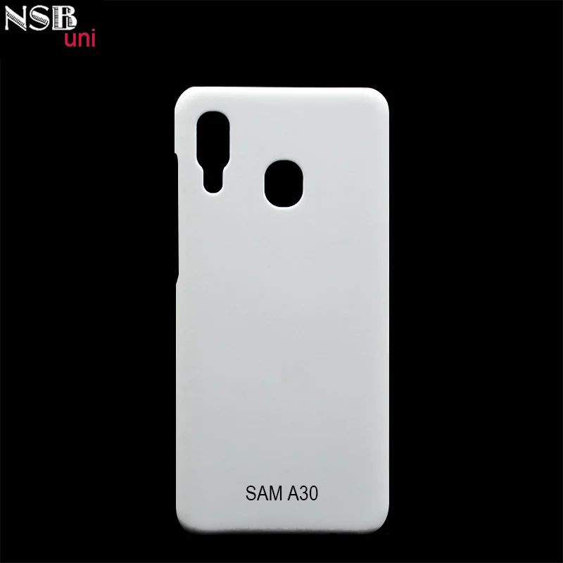 10 шт. жесткие пластиковые чехлы для телефонов Sam sung A30 с 3D сублимационной печатью