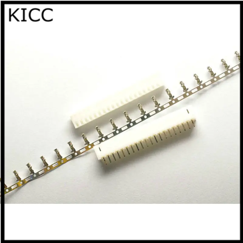 

XH2.54 5P Straight pin Connecting terminal XH 2.54mm 5Pin Connector Plug+Socket+Metal reed 50Sets