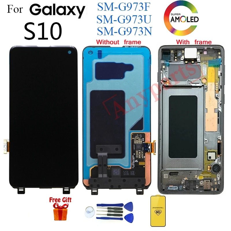 AMOLED для samsung Galaxy S9 G960 + G965 Дисплей ЖК дисплей Экран Замена SM G960F G965F