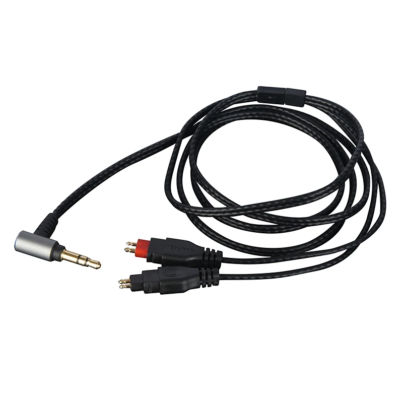 Черный аудиокабель 3 5 мм OCC для наушников Sennheiser HD265 HD414 Classic HD525 HD535 HD545 HD565 HD580 HD600 HD650