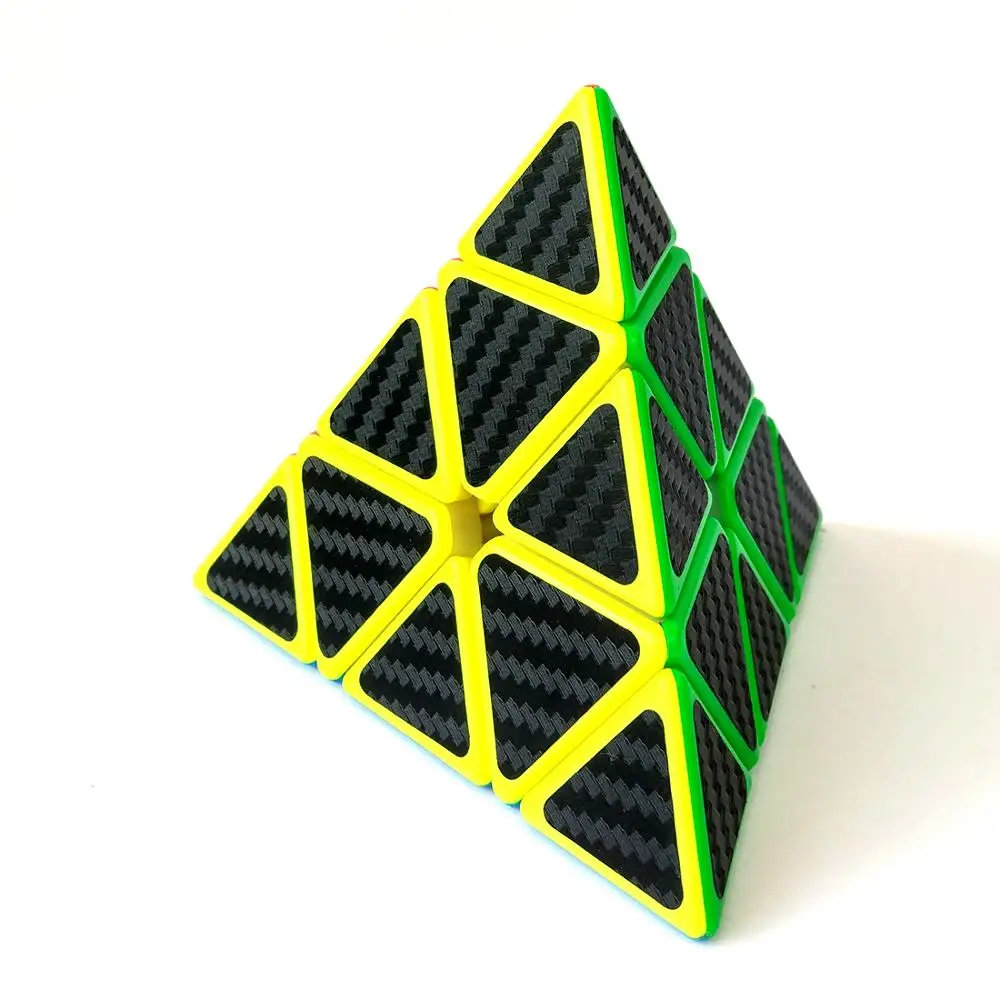2019 Новое поступление Z cube углеродное волокно наклейка пирамиды скорость