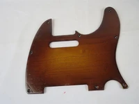 1pcs hand made solid ailanthus wood telecaster guitar tele pickguard 2602
