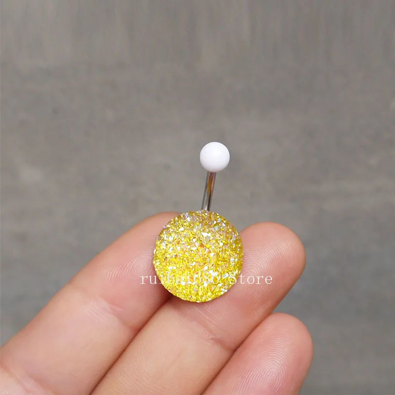 2 шт. сверкающими живота кольцо Bling пупка пирсинг ювелирные изделия|ring navel|belly button
